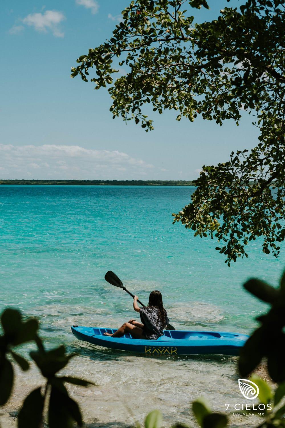7 Cielos Bacalar. Extérieur photo