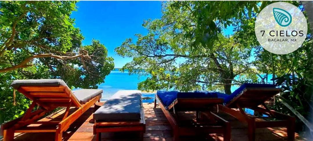 7 Cielos Bacalar. Extérieur photo