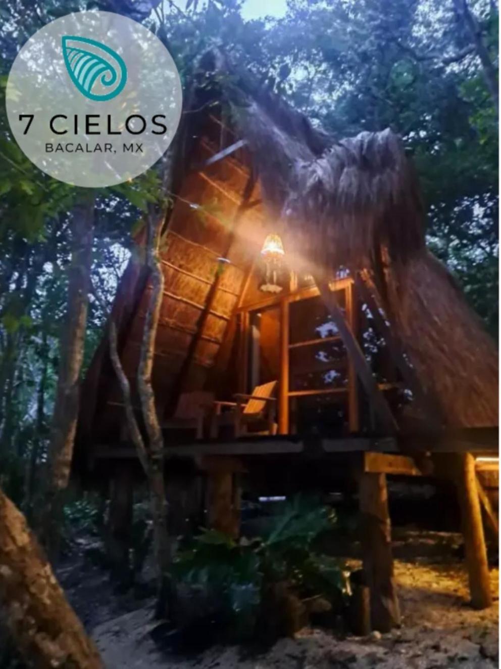 7 Cielos Bacalar. Extérieur photo