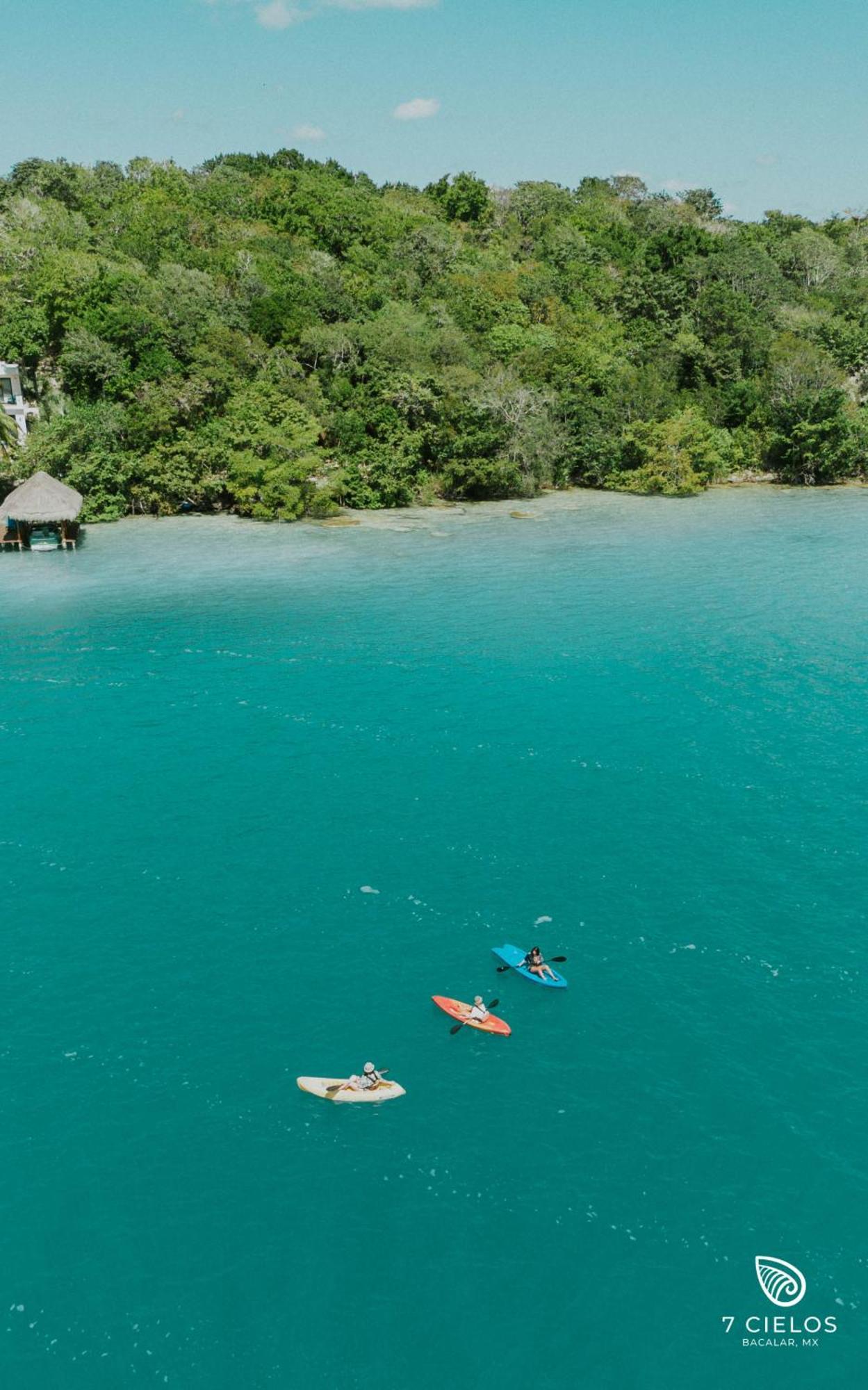 7 Cielos Bacalar. Extérieur photo