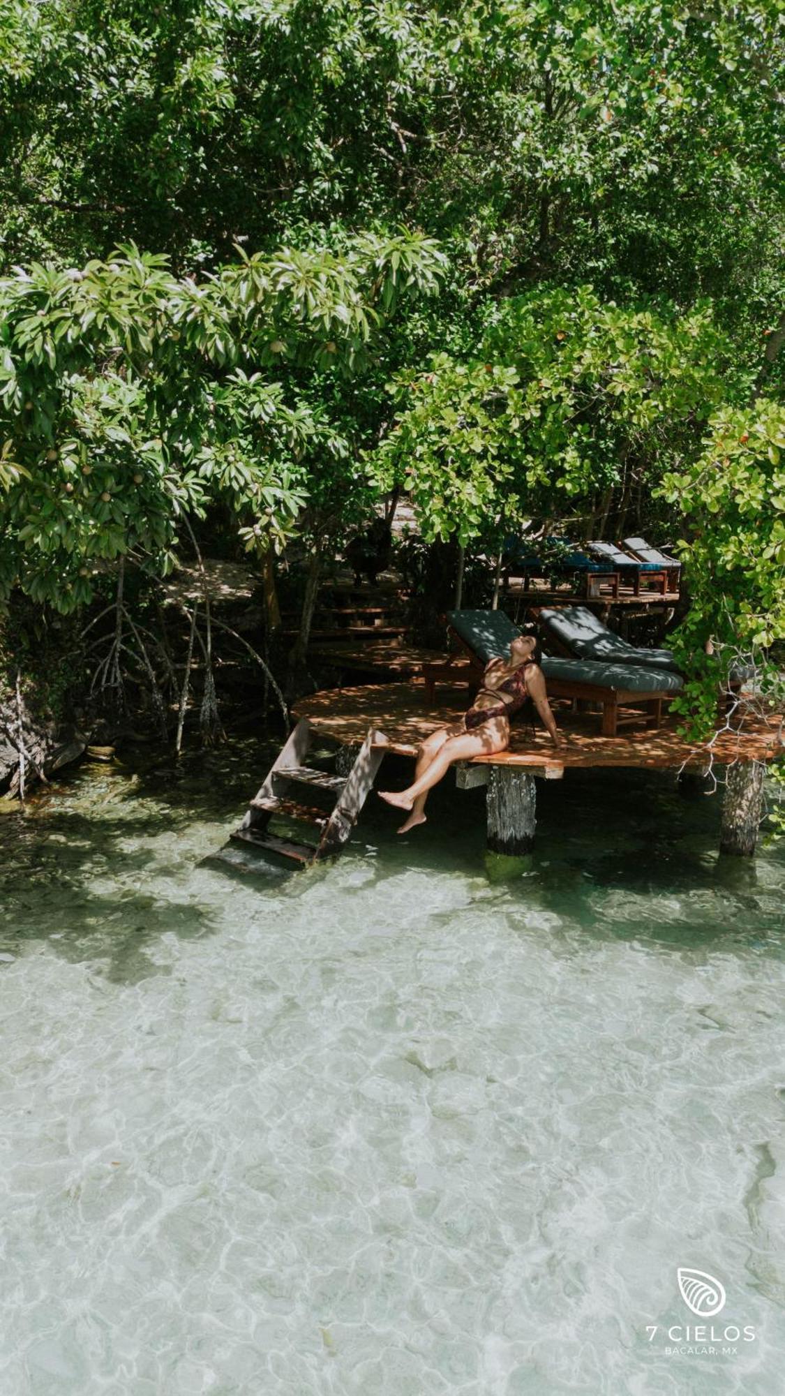 7 Cielos Bacalar. Extérieur photo