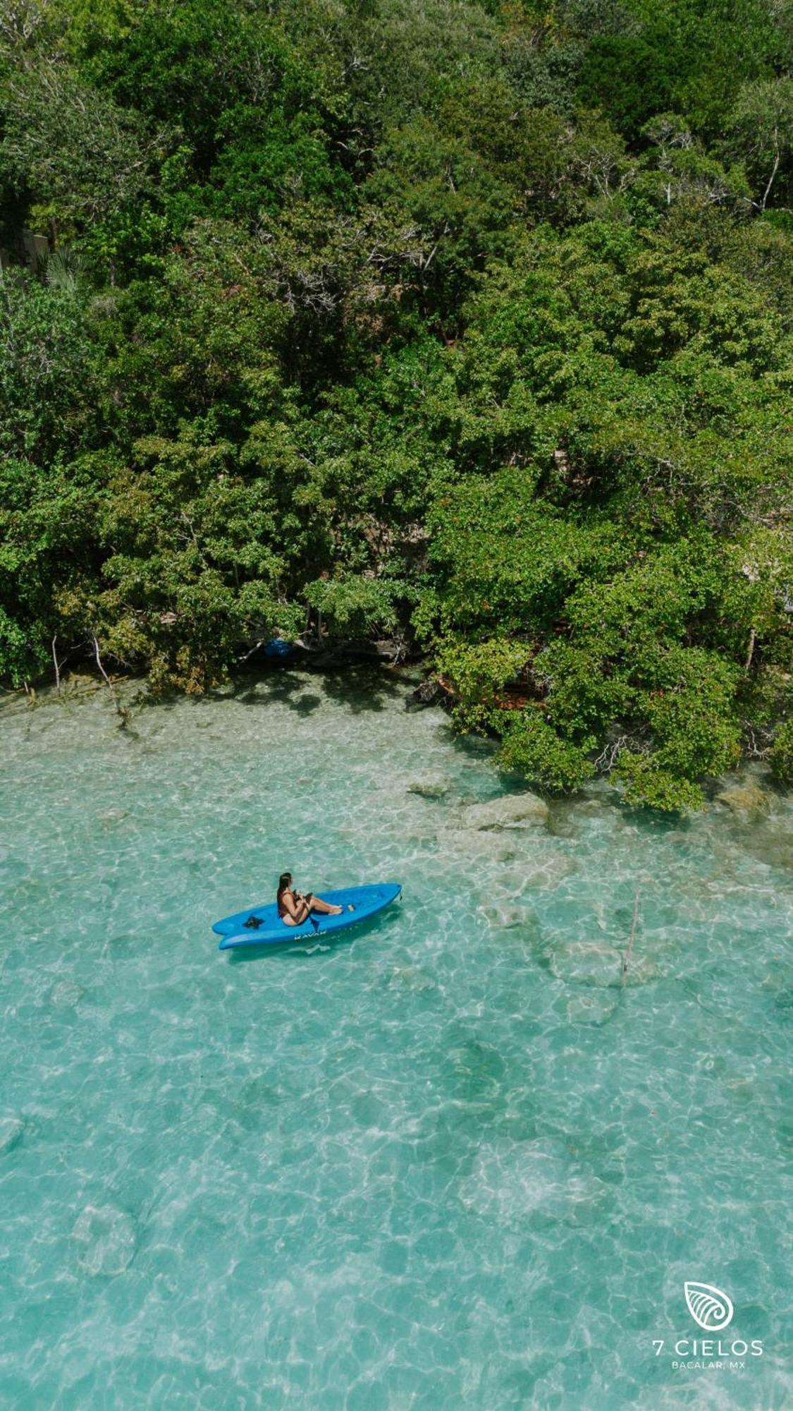 7 Cielos Bacalar. Extérieur photo