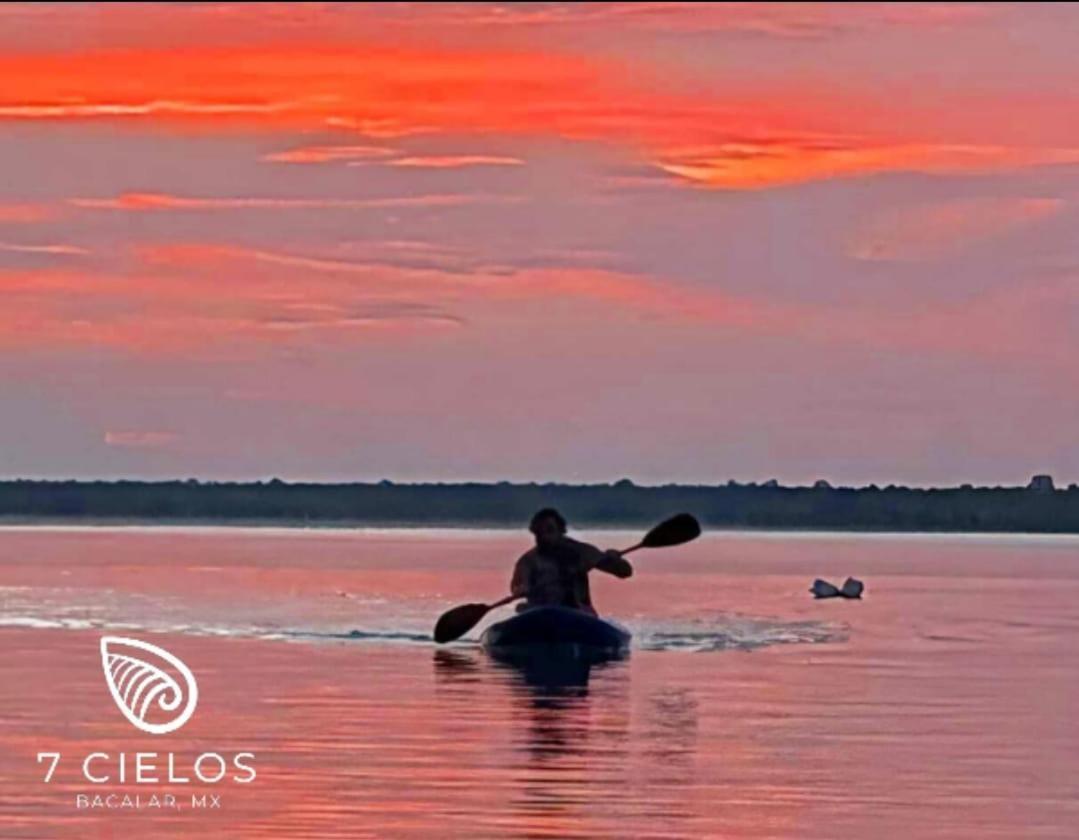 7 Cielos Bacalar. Extérieur photo