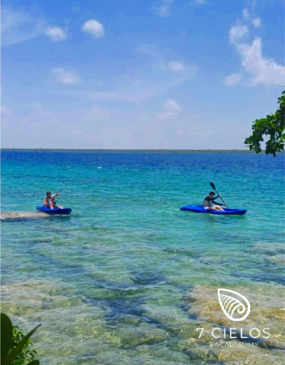 7 Cielos Bacalar. Extérieur photo